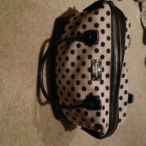 Kate spade polka dot purse